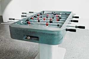  Fig. 1 Soccer table made of UHPC. 