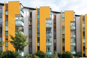  Fig. 1 Colored precast concrete panels in a residential house, Helsinki. 