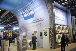  Fig. 6 The Alfa Rör Group stand at VA Mässan Water Fair 2009. 