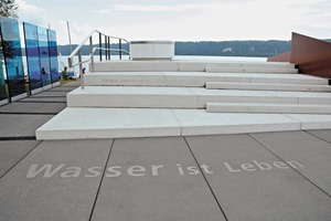  … und diese Beton-Gestaltungselemente am Nordufer des ­Bodensees 