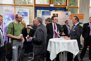  The numerous exhibitors were also pleased about the many visitors 
