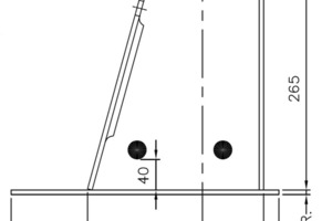  Fig. 3 Cross section of edge Deltabeam.  