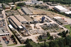  Aerial photography of the headquarters in Verl 