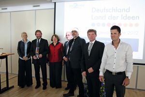  Bereits zum  dritten Mal wurden die Forscher des IAB von der Initiative „Deutschland - Land der Ideen“ ausgezeichnet – auch im Jubiläumsjahr während des Festakts 