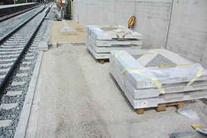  The entire slab system was prefabricated at the precast plant, complete with the specified surface texture, and delivered to the Erlangen job site just in time 