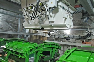  To get the highest degree of flexibility and to manufacture a wide variety of segments at a circulation production line, customized distributors are installed according to specification, as for the project in St. Petersburg 