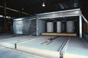  Fig. 5 Automatic doors and curing chamber. 