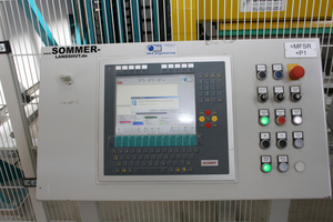  The control panel of the multifunctional shuttering robot  