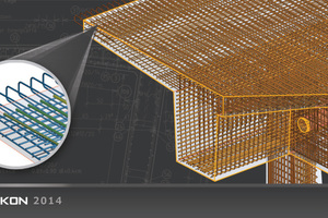  3D reinforcement in bridge construction using Strakon 