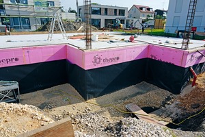  Fertig gestellter Keller mit dem Thepro Dämm-Dicht-System 