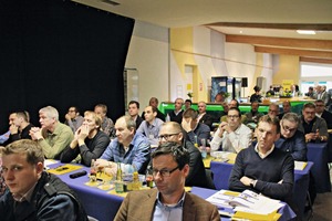  The conference room of the SLG plant manager conference 2016, Lava Cellar and Masa mixer at the Masa facility in Andernach 