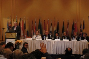  Fig. 1 One of the panels with internationally recognized experts. 