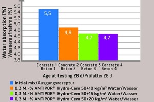  Pflastersteine mit ­Antipor Hydrocem 