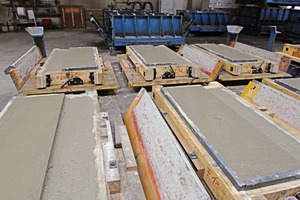  Timber forms are used for tram stop curbs, among other products 