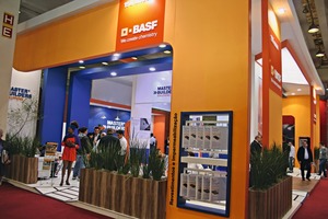  BASF Master Builders Solutions gehörte zu den größten Ausstellern der ­zurückliegenden Concrete Show São Paulo 