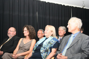  (from right to left) Eberhard Schöck, Sabine Schöck, Felicitas Schöck, Nikolaus P. Wild  