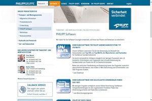  Die Bemessungssoftware kann von der Website der Philipp Group heruntergeladen werden 