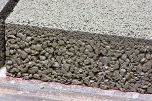  → 1 Two-layered concrete paving block  