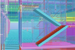  Die genauen und umfassenden Daten des Tekla-Modells ermöglichen die Anwendung des Modells in der Fertigung und Montage 