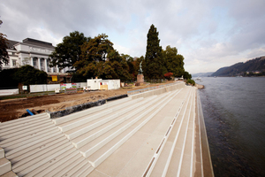  Die Rheinstufen am Koblenzer Schloss – Bundesgartenschau Koblenz 2011 