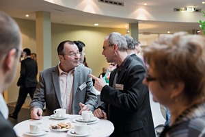  The interesting presentations at the “Dornburger Baustoffthemen” event sparked lively discussions even during the breaks  