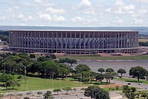  The new National Stadium in Brasilia features a ring of 288 UHPC columns that surround the inner bowl in a temple-like arrangement 