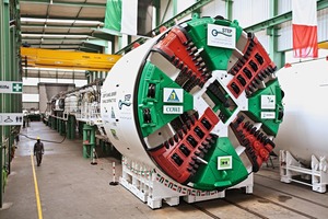  EPB shields used with a diameter of 6.96 m  