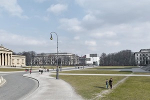  → View from Königsplatz  