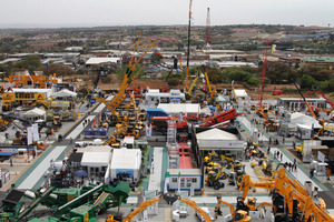  Bauma Conexpo AfricaSep. 15–19/2015Johannesburg → South AfricaBauma Conexpo Africa, International Trade Fair for Construction Machinery, Building Material Machines, Mining Machines and Construction Vehicles takes place between September 15 and 18, 2015, in the Johannesburg Expo Centre (JEC). 