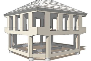  The complete concrete frame 