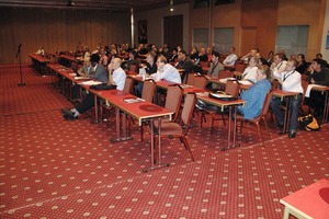  Fig. 1 The international audience at the conference.  