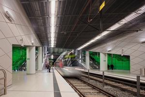  Unterirdischer ­Schnitt­raum-Bahnhof Graf-Adolf-Platz 