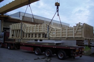  Fig. 3a The formwork in transit.  