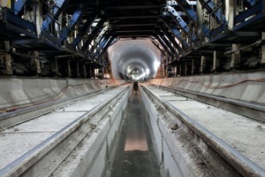  Teilstück des Gotthard-Basistunnels 