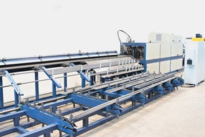  MELC Flexiline: flexible, multi line, rotor straightening and cutting ­machine up to 25 mm 