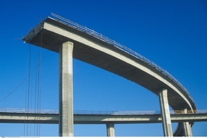  Fig. 3 A concrete freeway structure in USA. 