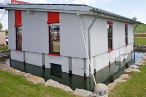  The floating house - an impressive proof to the quality of the prefabricated basements  
