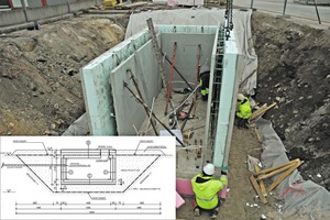  → 1 Construction phase K2 (core insulated, 11 absorbing levels for thermal activation), © VÖB/MABA/Oberndorfer/Trepka  