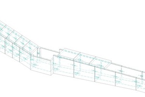  63D model for elementizing the fish ladder  