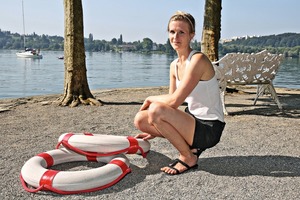  The concrete lifebelt from the artist Lenka Richterovà was awarded the second prize by the jury  