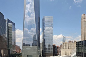  The park, which is open to the ­public, is part of the World Trade Center site and forms the southern border of the 9/11 Memorial 