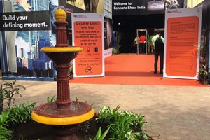  The Bombay Convention and ­Exhibition Centre in Mumbai was the venue of the fourth UBM ­Concrete Show India 