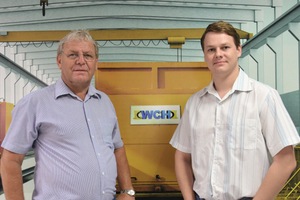  Klaus (right) and ­Helmut Holzberger manage WCH ­Weiler C. Holzberger ­Industrial Ltda. 