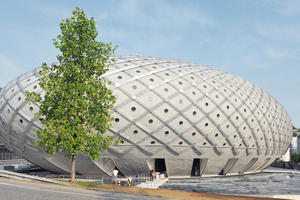  Concrete Shell of the Centro Commerciale Chiasso 