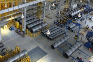  The manufacture of steel cylinders and the tightness testing of the same under controlled conditions 