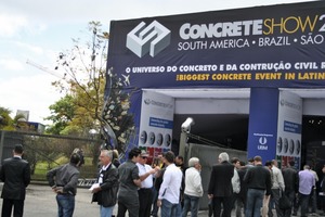  Die Messe Concrete Show gibt einen ­hervorragenden Überblick über die bra­silianische Beton-Industrie. Sie bildet über 20 Bereiche des Beton-Produktionsprozesses abwww.concreteshow.com.br 