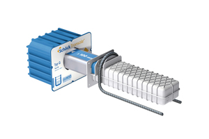  Tronsole Type Q for impact noise insulation between stair flights and staircase wall 