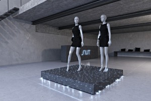  Application 2: display platform made of precast concrete elements 