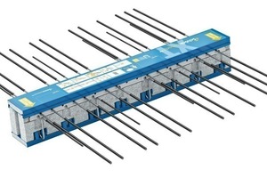  Schöck Isokorb XT elements, which are certified to the passive-house standard, were used to connect the unsupported balconies that project from the wall by up to 2 m 