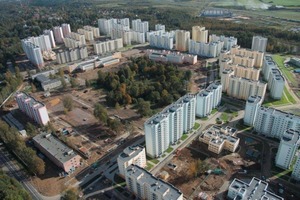  Die zunehmende Urbanisierung erfordert das schnelle Bauen von großen Wohnkomplexen 